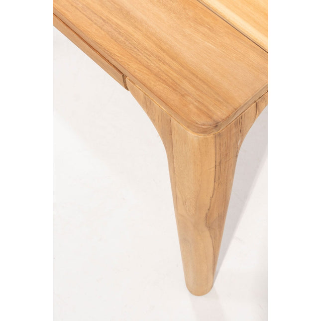 4 Seasons Outdoor Veneto dining olive + Taste 4SO Liam teak tafel 180 cm