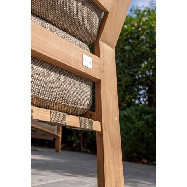 4 Seasons Outdoor Lucas loungeset + Finn salontafel 80 Ø cm