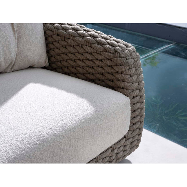 4 Seasons Outdoor Maxime bistro loungeset + Boaz bijzettafel terre