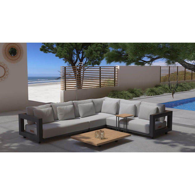 4 Seasons Outdoor Metropolitan loungeset links + salontafel 120 cm