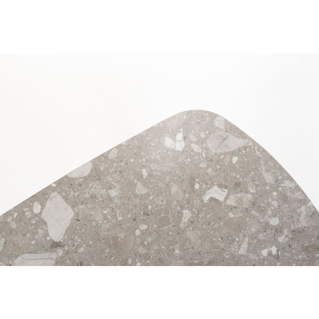 4 Seasons Outdoor Montana tafel barrel keramiek terrazzo 240 x 103 cm