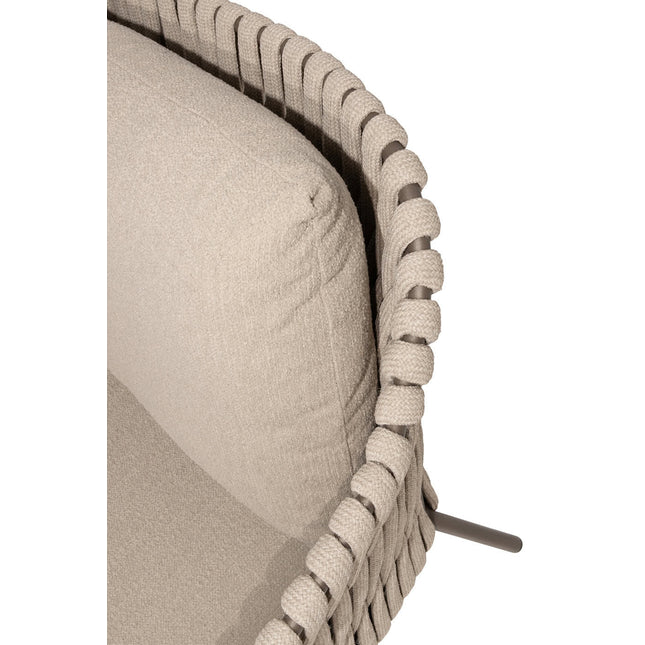 4 Seasons Outdoor Montera 3-zits lounge bank incl. 3 kussens