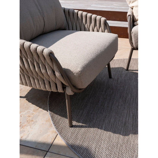 4 Seasons Outdoor Montera loungeset zonder salontafel + voetenbank