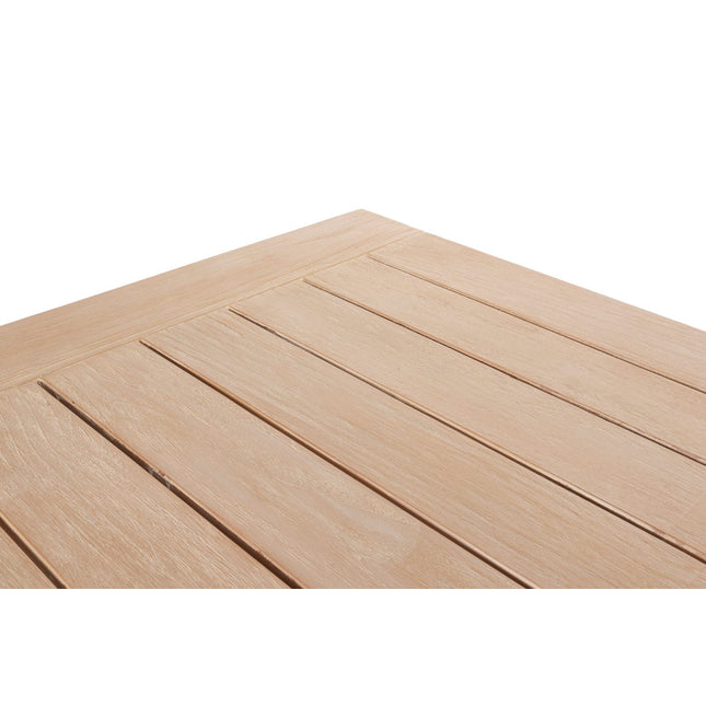 4 Seasons Outdoor Como dining + Taste 4SO Noah brushed teak tafel 260 cm
