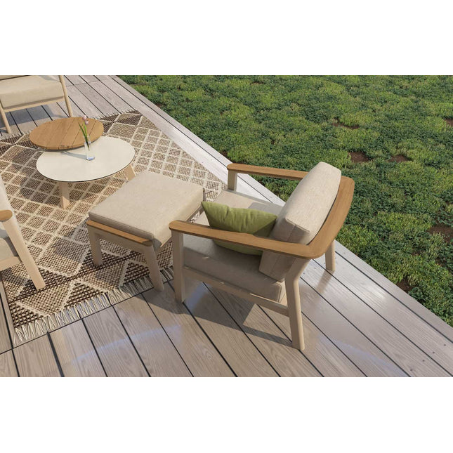 Taste 4SO Olivia loungeset 3-zits lounge bank + 2x lounge stoel + Sara salontafels