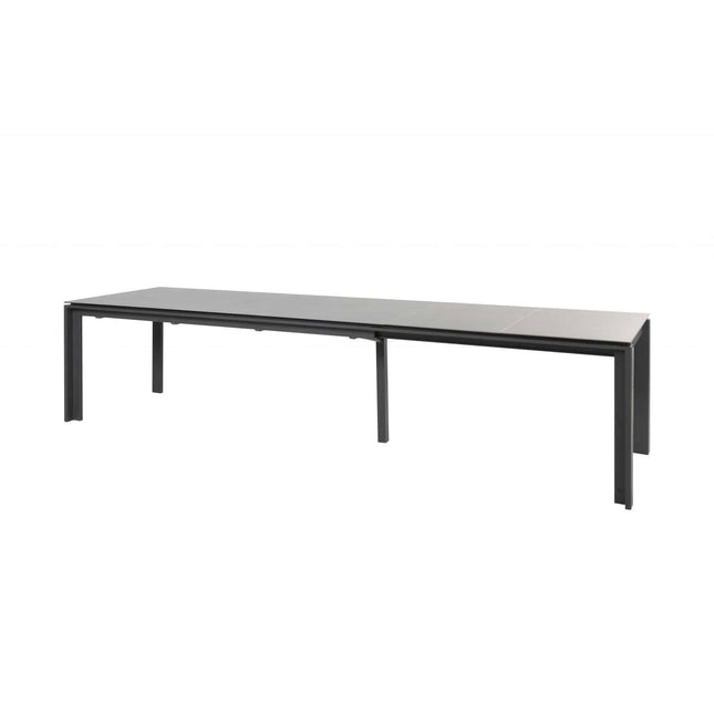 Taste 4SO Optimum uitschuiftafel keramiek antraciet 160-220-280 cm