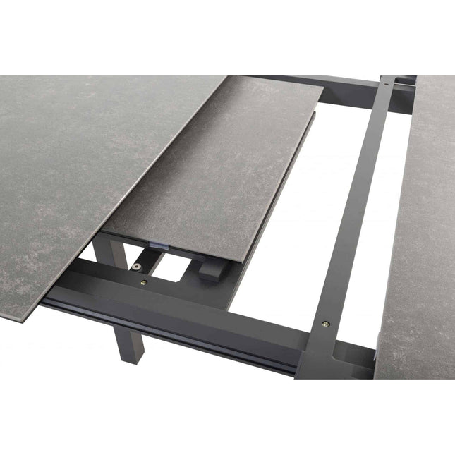 Taste 4SO Bari stapelbare dining stoel + Optimum uitschuiftafel keramiek 220-280-340 cm