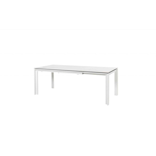Taste 4SO Optimum uitschuiftafel keramiek wit 220-280-340 cm