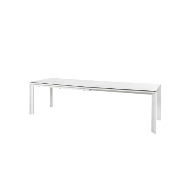Taste 4SO Optimum uitschuiftafel keramiek wit 160-220-280 cm