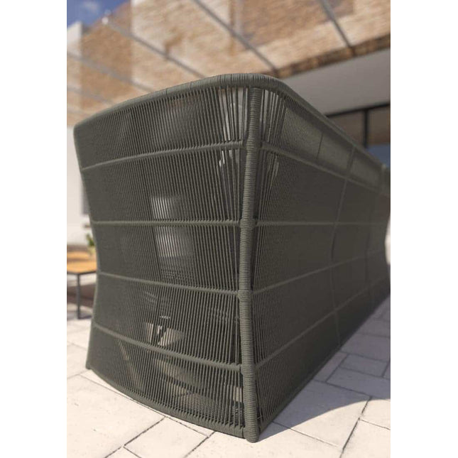 4 Seasons Outdoor Oriënt loungeset + Strada salontafel 73 Ø cm