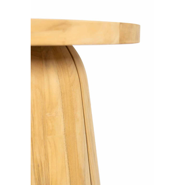 4 Seasons Outdoor Pablo bijzettafel teak 45 cm Ø (H 55)