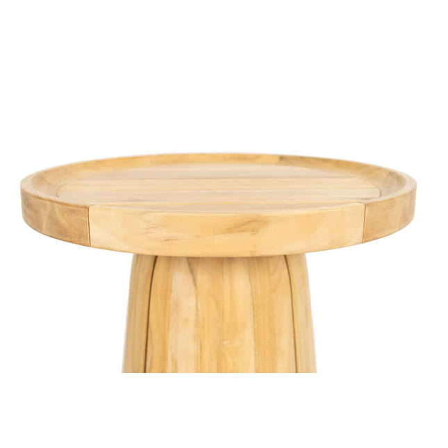 4 Seasons Outdoor Pablo bijzettafel teak 45 cm Ø (H 55)