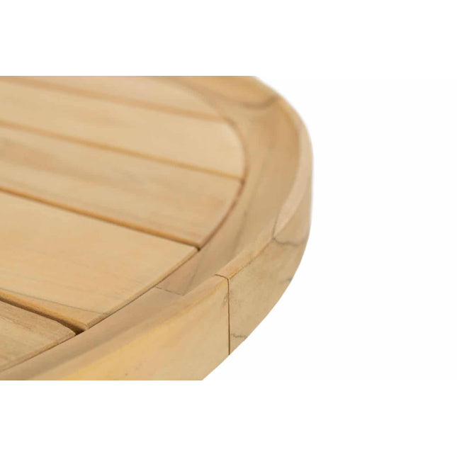 4 Seasons Outdoor Sardinia chaise lounge bank + Pablo salontafel 60 Ø cm