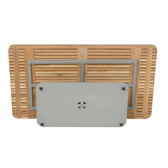 4 Seasons Outdoor Plato salontafel teak tafelblad 120 x 75 x 35 cm