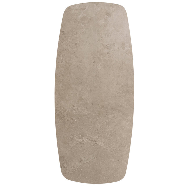 Taste 4SO Prado tafel met keramisch tafelblad barrel latte 240 cm