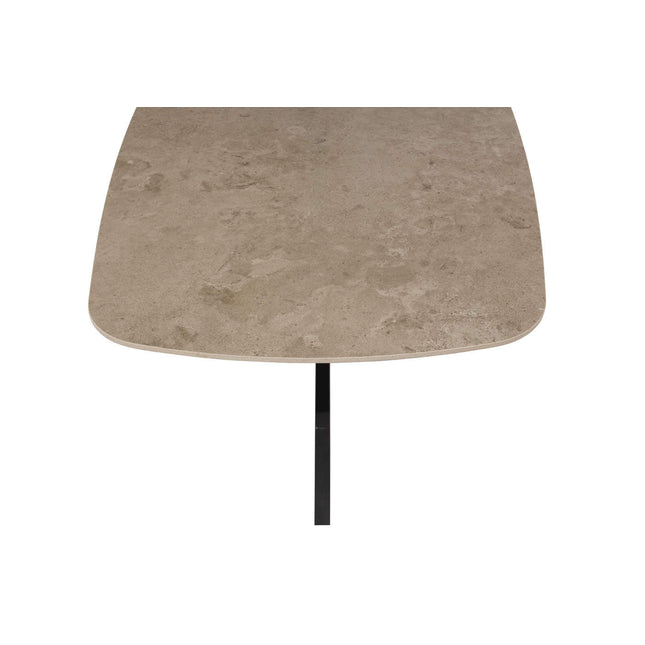 Taste 4SO Prado tafel met keramisch tafelblad barrel antraciet 240 cm