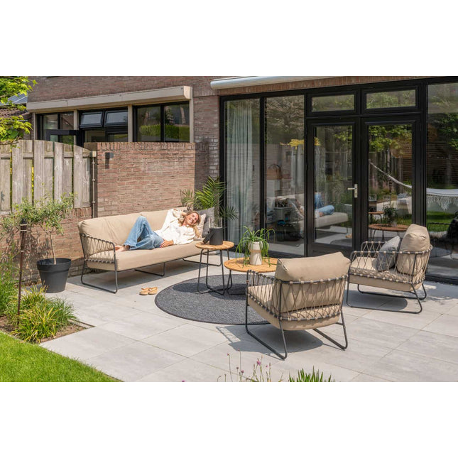 Taste 4SO Prego 3-zits lounge bank incl. 3 kussens