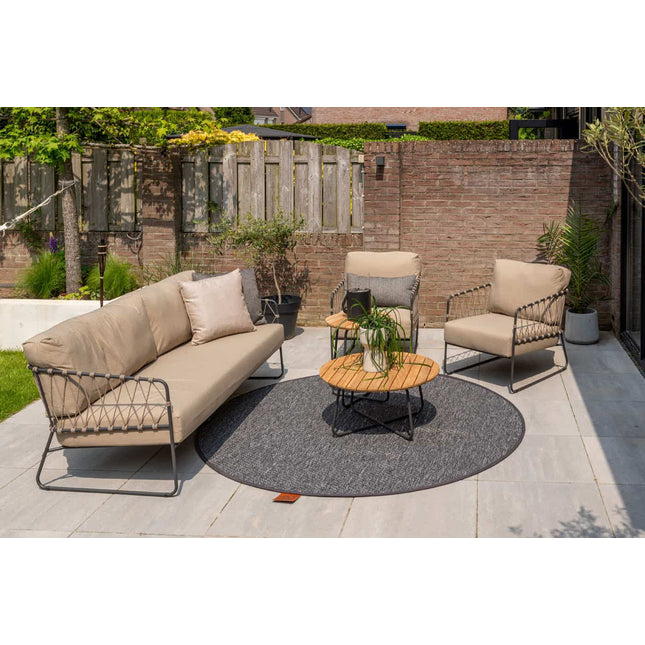 Taste 4SO Prego 3-zits lounge bank incl. 3 kussens