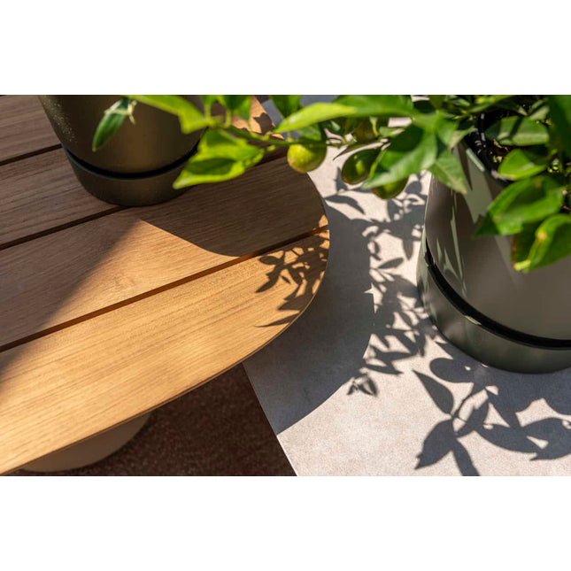 Taste 4SO Demi set van 2 salontafels latte 50 x 60 en 70 x 80 cm.