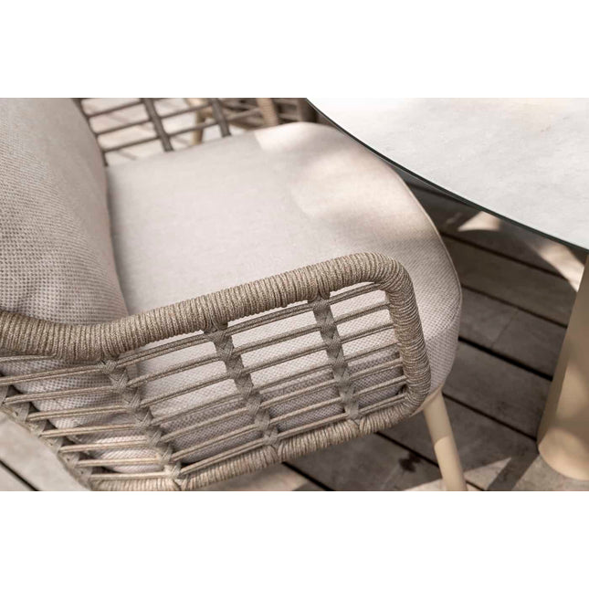 Taste 4SO Puglia low dining stoel incl. 2 kussens