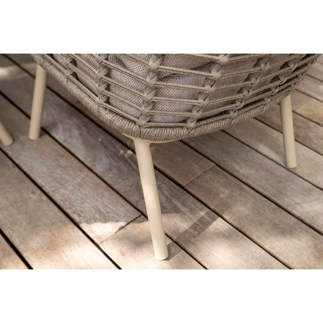 Taste 4SO Puglia low dining stoel incl. 2 kussens