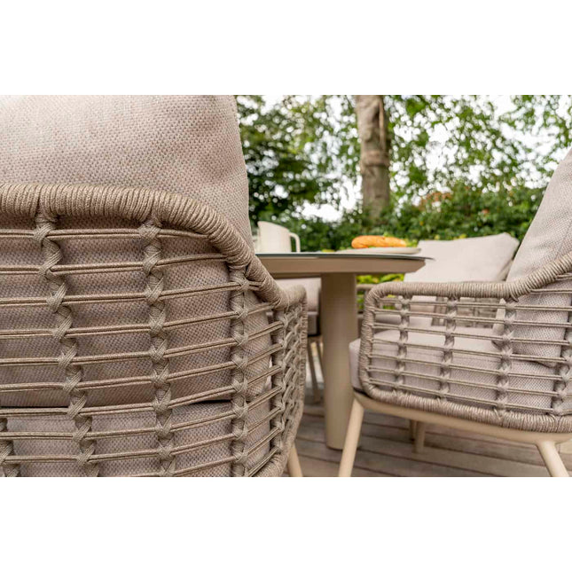 Taste 4SO Puglia low dining stoel incl. 2 kussens