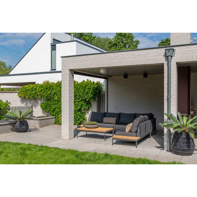 Taste 4SO Sakura salontafel met teak tafelblad 120 x 70 x 35 cm