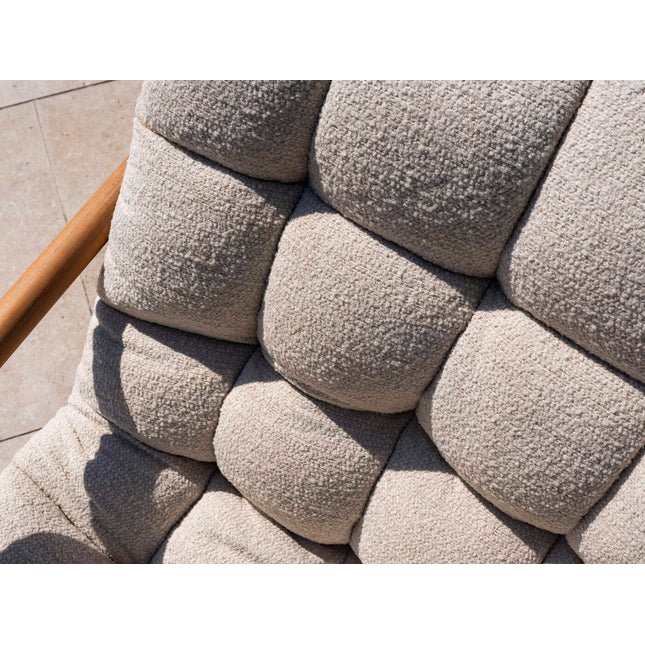 4 Seasons Outdoor Samos dining stoel + Taste 4SO Corsica tafel teak 160 Ø cm