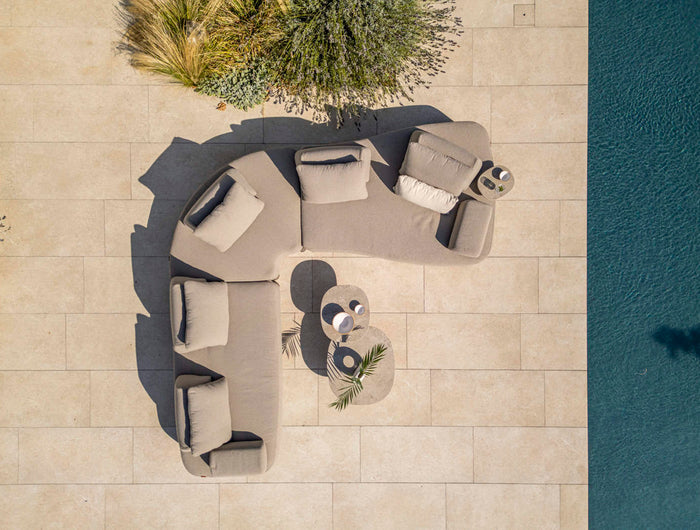 Stijlvol en ruimtelijk loungen in uw tuin