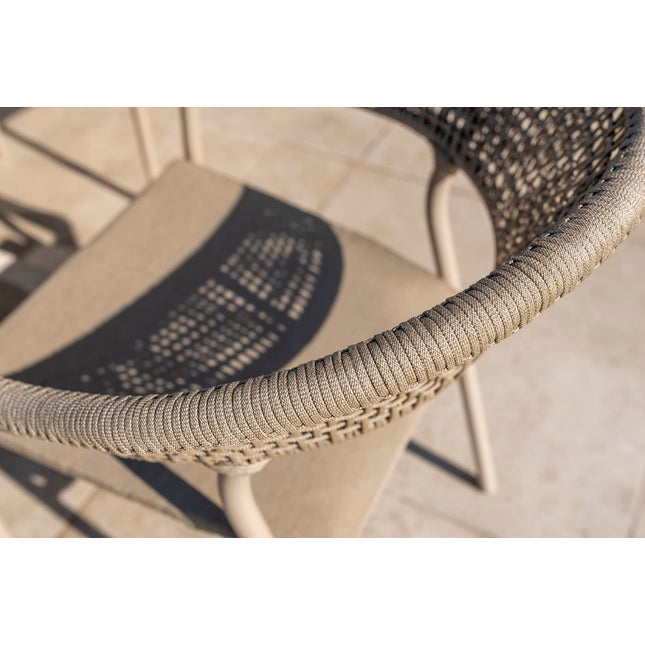 Taste 4SO Sienna dining + Liam eettafel teak 180 x 100 cm