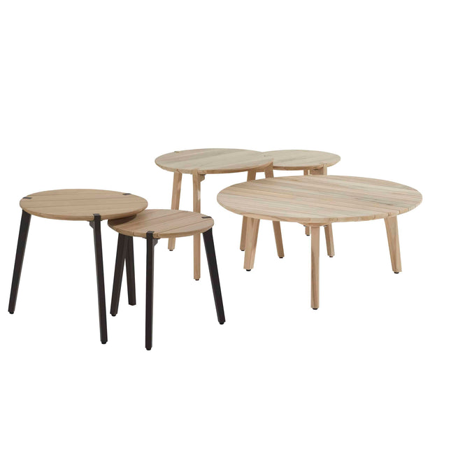 4 Seasons Outdoor Gabor salontafel teak 90 cm Ø