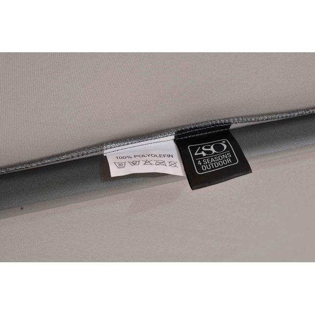 4 Seasons Outdoor Parasol Siesta Premium 300 x 300 cm charcoal