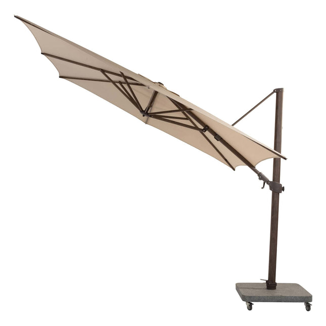 4 Seasons Outdoor Siesta Premium 300 x 300 cm. beach met wenge frame