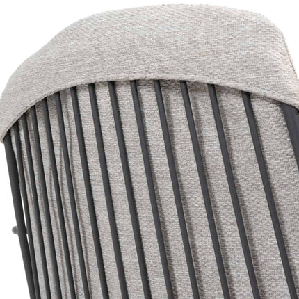 4 Seasons Outdoor Veneto dining antraciet + Taste 4SO Ambassador teak tafel 240 x 100 cm