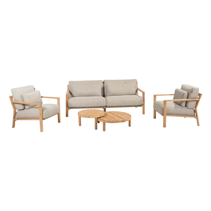 4 Seasons Outdoor Lucas loungeset + Finn salontafels