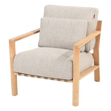 4 Seasons Outdoor Lucas loungeset + Finn salontafel 80 Ø cm