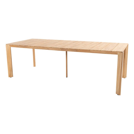4 Seasons Outdoor Murcia dining olive (6 st.) + Lucas teak tafel 240 cm