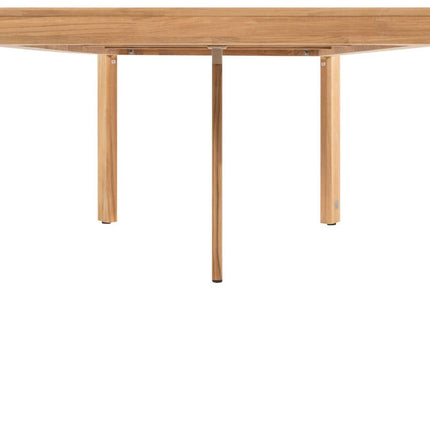 4 Seasons Outdoor Murcia dining olive (6 st.) + Lucas teak tafel 240 cm