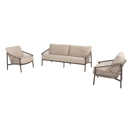 4 Seasons Outdoor Allora loungeset zonder salontafel