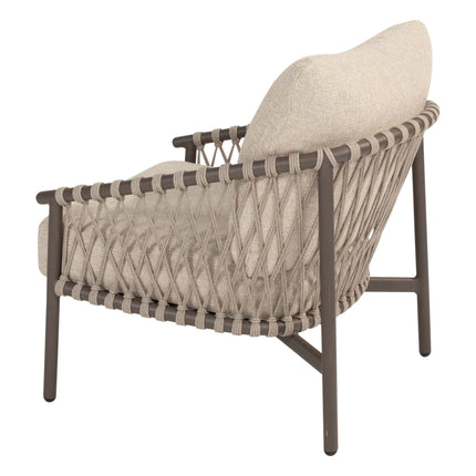 4 Seasons Outdoor Allora loungeset + Sofie salontafels terre