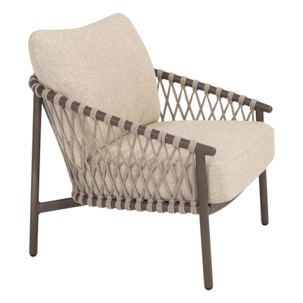 4 Seasons Outdoor Allora loungeset + Sofie salontafels terre