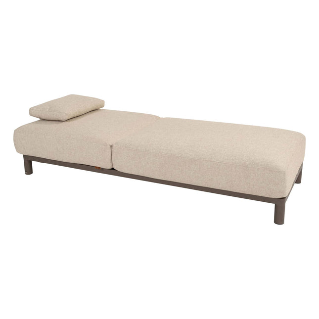 4 Seasons Outdoor Madeira ligbed incl. kussen en hoofdsteun terre