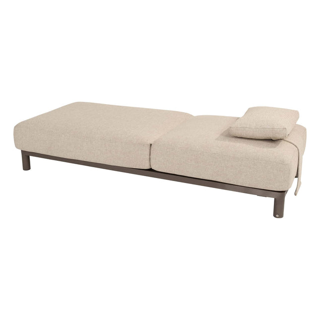 4 Seasons Outdoor Madeira ligbed incl. kussen en hoofdsteun terre