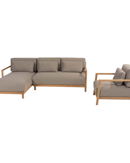 4 Seasons Outdoor Marie chaise lounge bank + loungestoel
