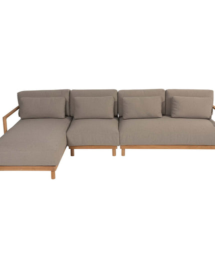 4 Seasons Outdoor Marie chaise lounge bank + center