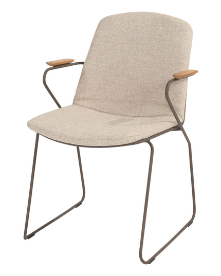 4 Seasons Outdoor Veneto dining terre + Taste 4SO Liam teak tafel 180 cm