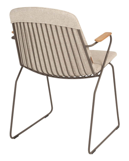 4 Seasons Outdoor Veneto dining terre + Taste 4SO Liam teak tafel 180 cm
