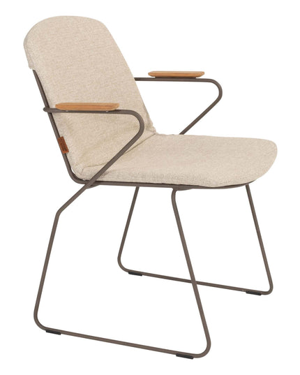 4 Seasons Outdoor Veneto dining terre + Taste 4SO Liam teak tafel 180 cm