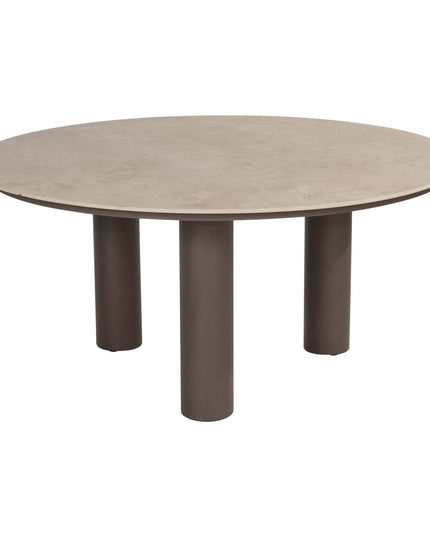 4 Seasons Outdoor Montera dining + Arizona tafel keramisch blad 160 Ø cm