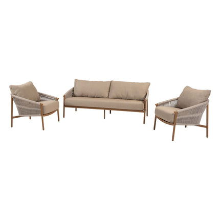 4 Seasons Outdoor Milos loungeset zonder salontafel - Image 1
